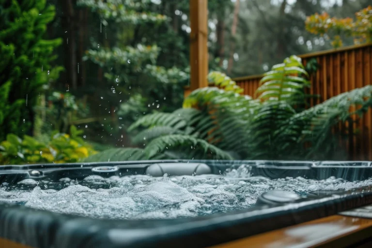 will hot tub water kill grass