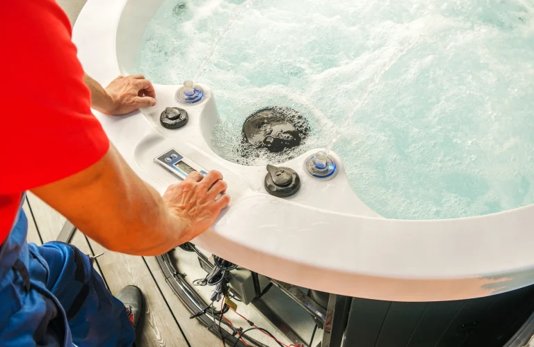 how to repair hot tub crack
