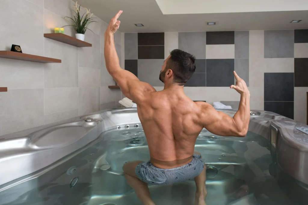 hot tub muscle recovery